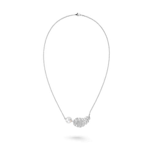 18K  Chanel Plume De Necklace