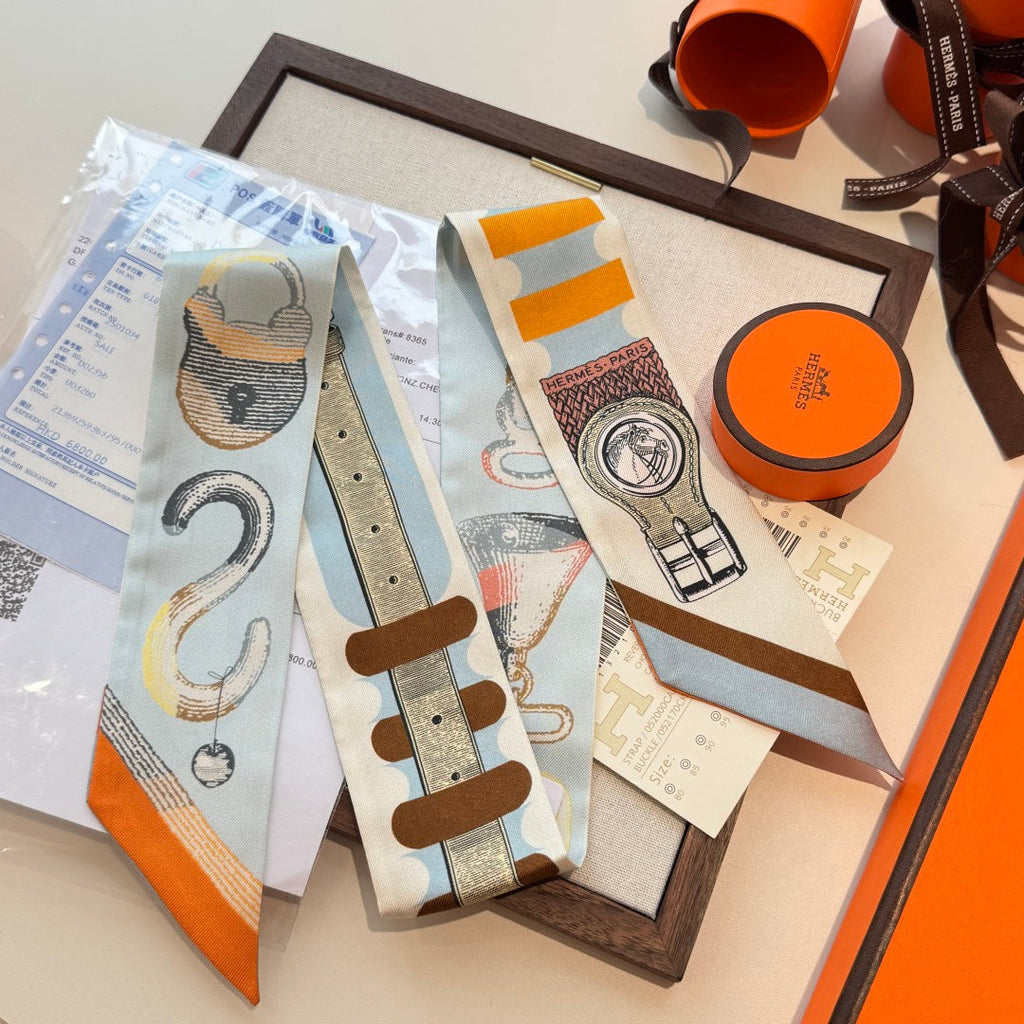 HERMES HERMES 25S SCARF 90 IN SILK 854984