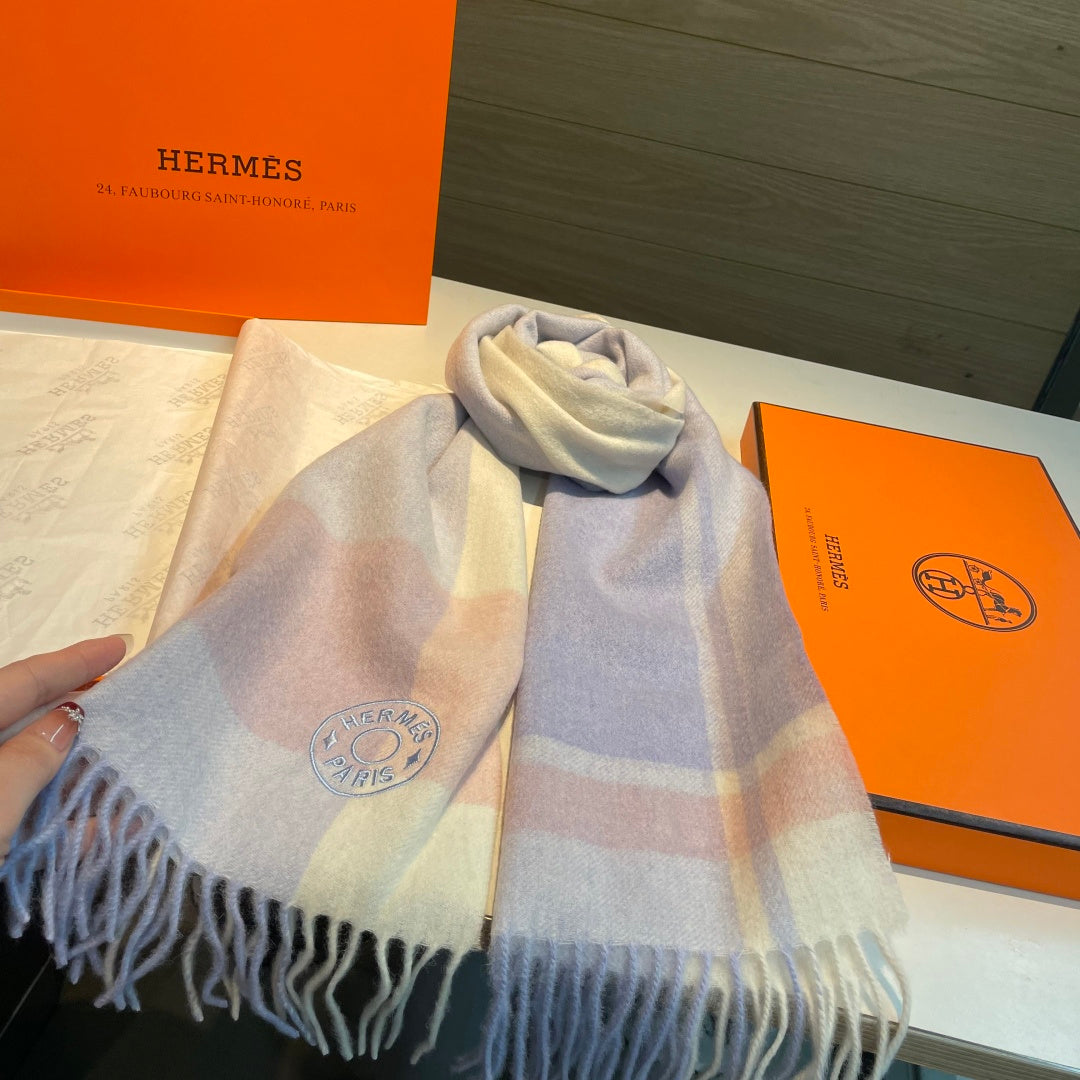 HERMES HERMES 25S SCARF 180 IN CASERE 989916