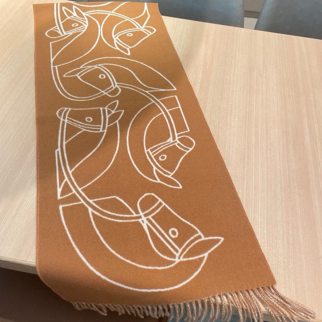 HERMES HERMES 25S SCARF 195 IN CASERE 989851