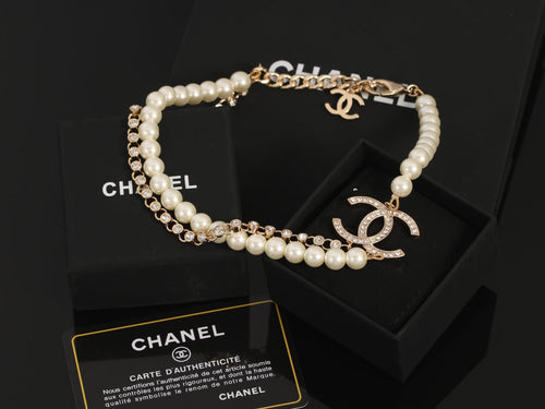 18K  Chanel Pearls Necklace
