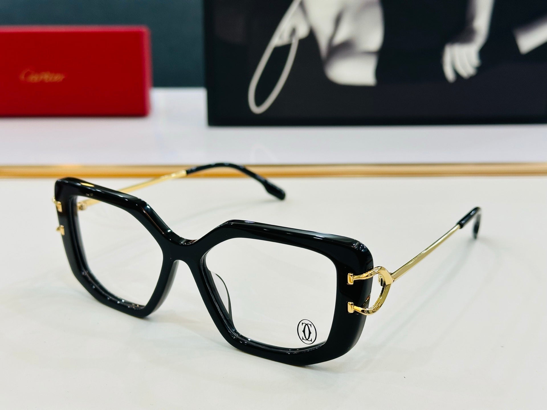SQUARE FRAME SUNGLASSES CT0531S IN ACETATE AND METAL