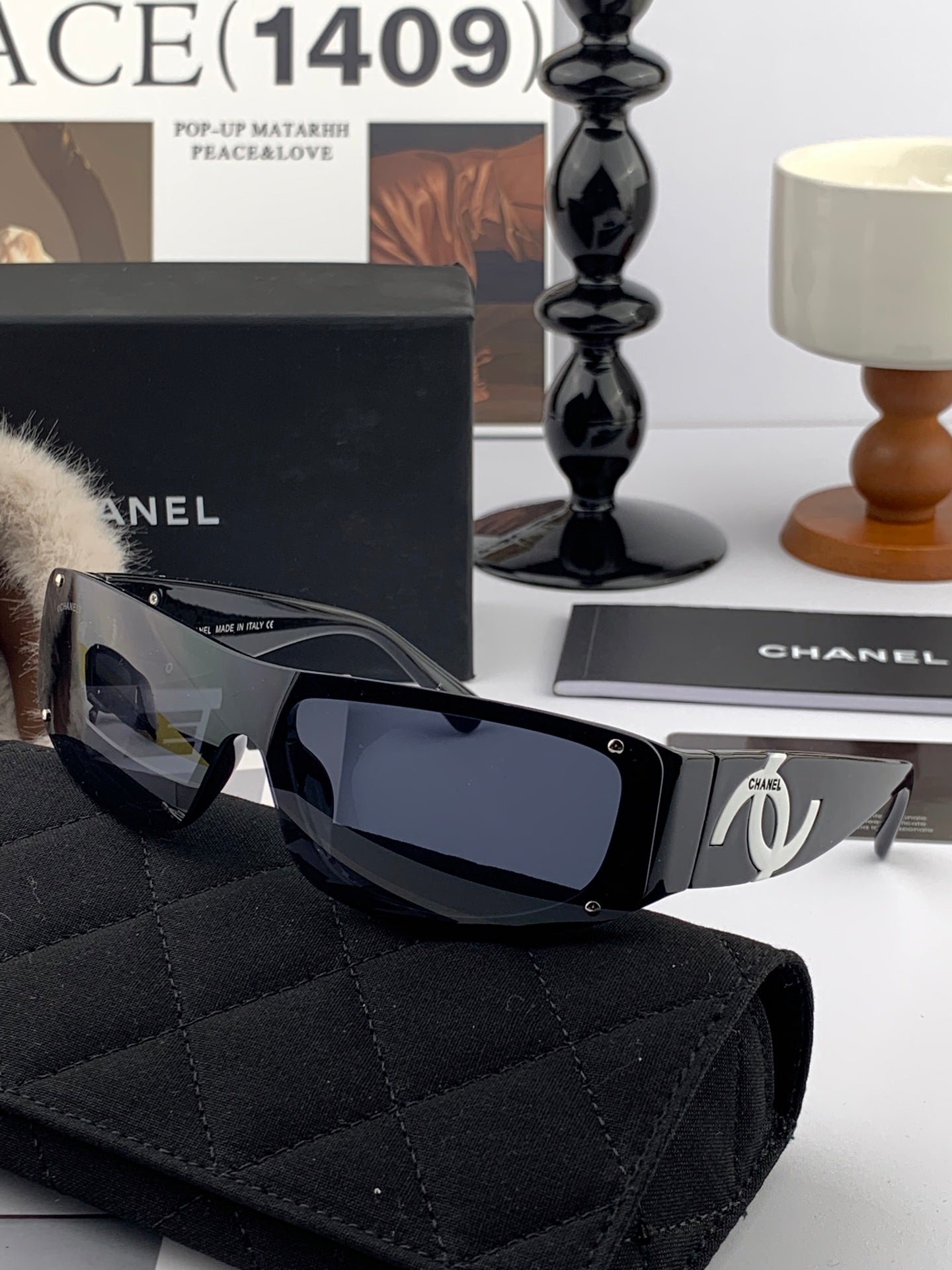 CHANEL RECTANGULAR SUNGLASSES CH2507 IN ACETATE