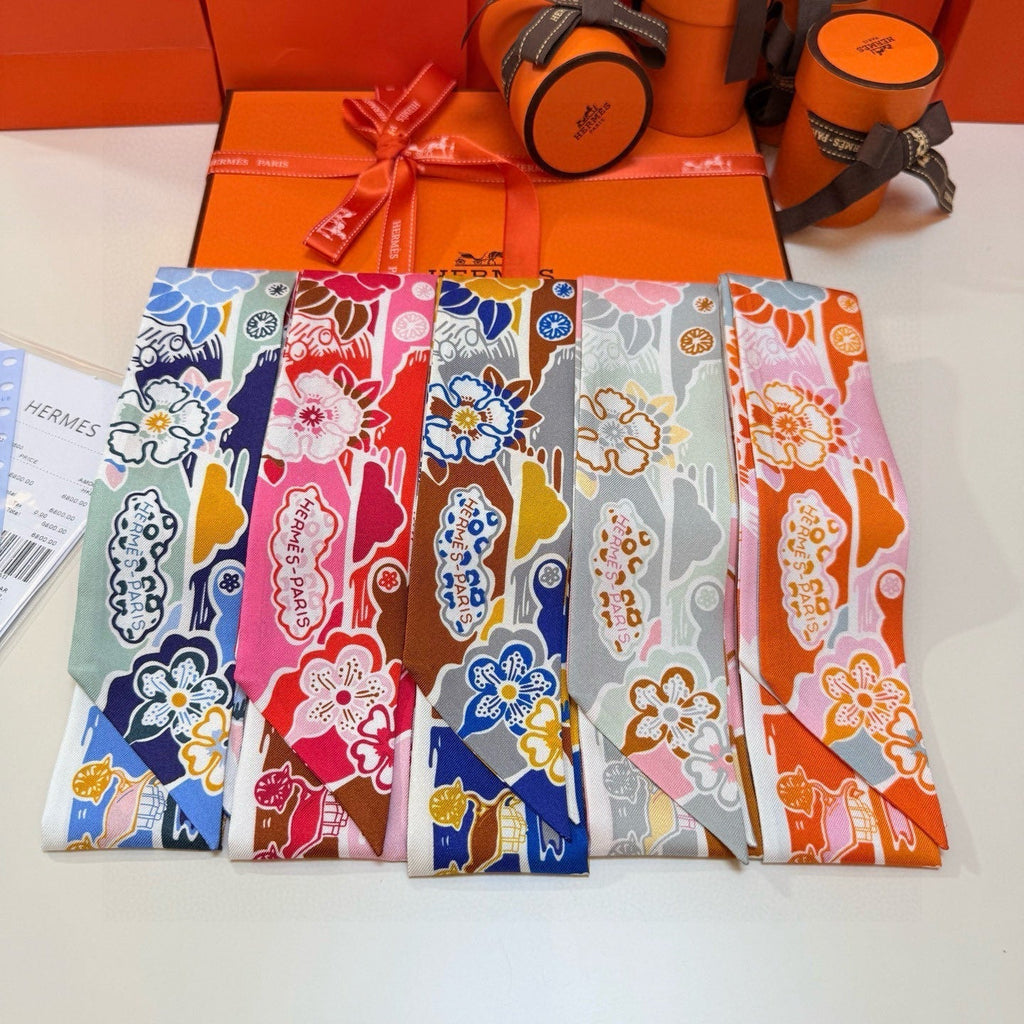 HERMES HERMES 25S SCARF 90 IN SILK 854956
