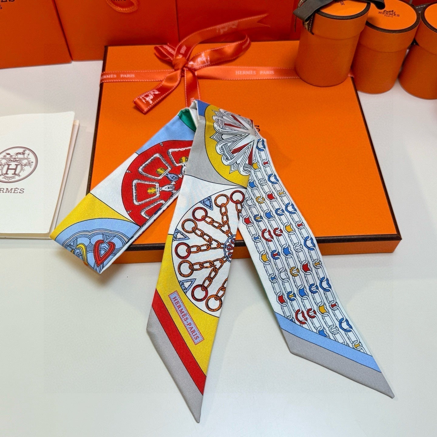 HERMES HERMES 25S SCARF 90 IN SILK 856724