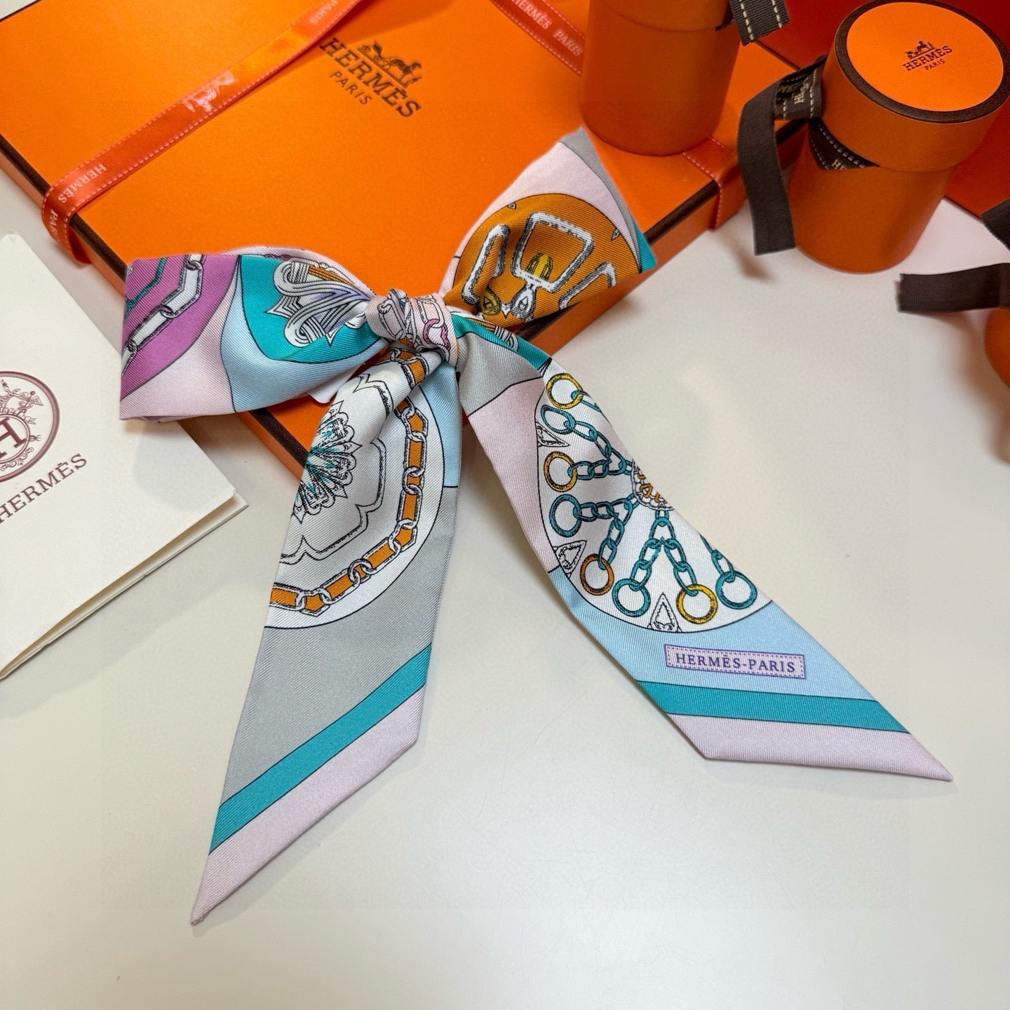HERMES HERMES 25S SCARF 90 IN SILK 856726