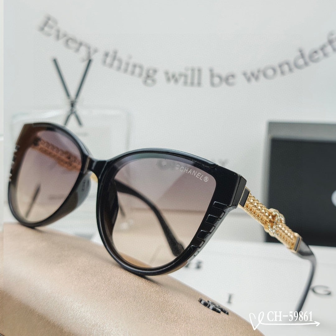 CHANEL CAT EYE SUNGLASSES 59861 IN ACETATE