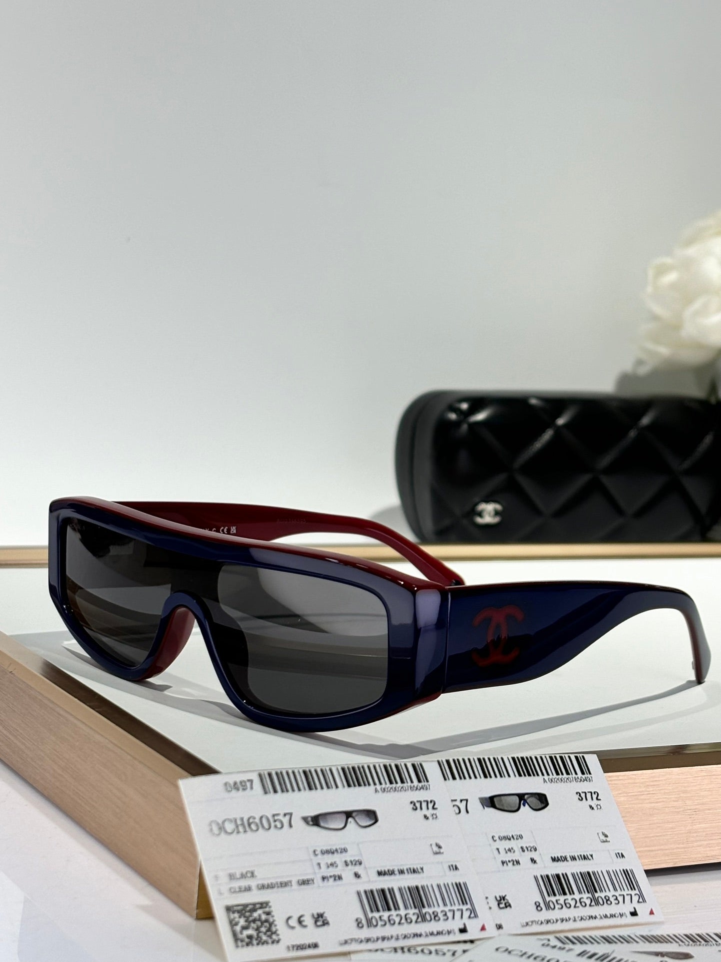 CHANEL BUTTERFLY SUNGLASSES CH6057 IN ACETATE