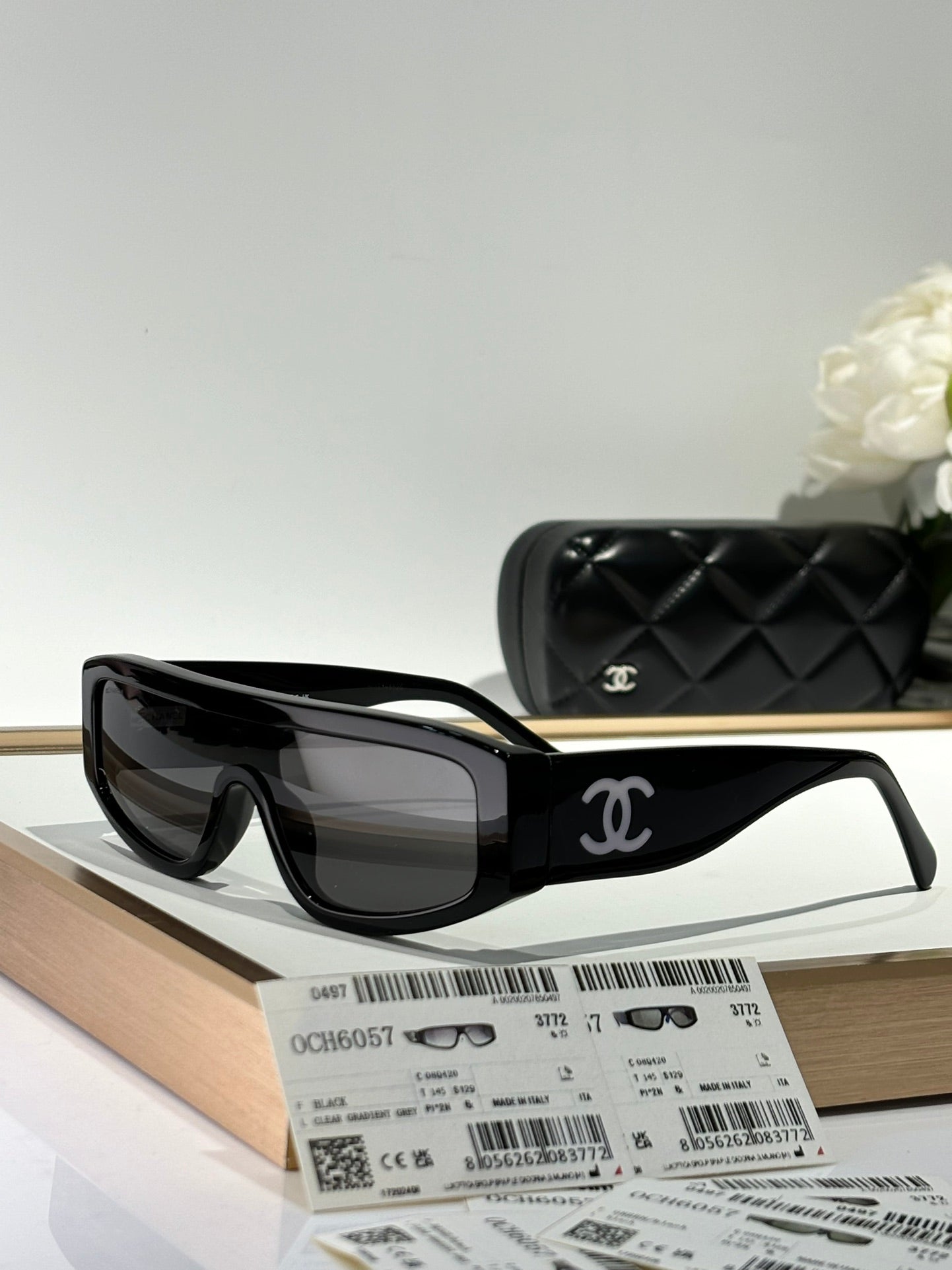 CHANEL BUTTERFLY SUNGLASSES CH6057 IN ACETATE