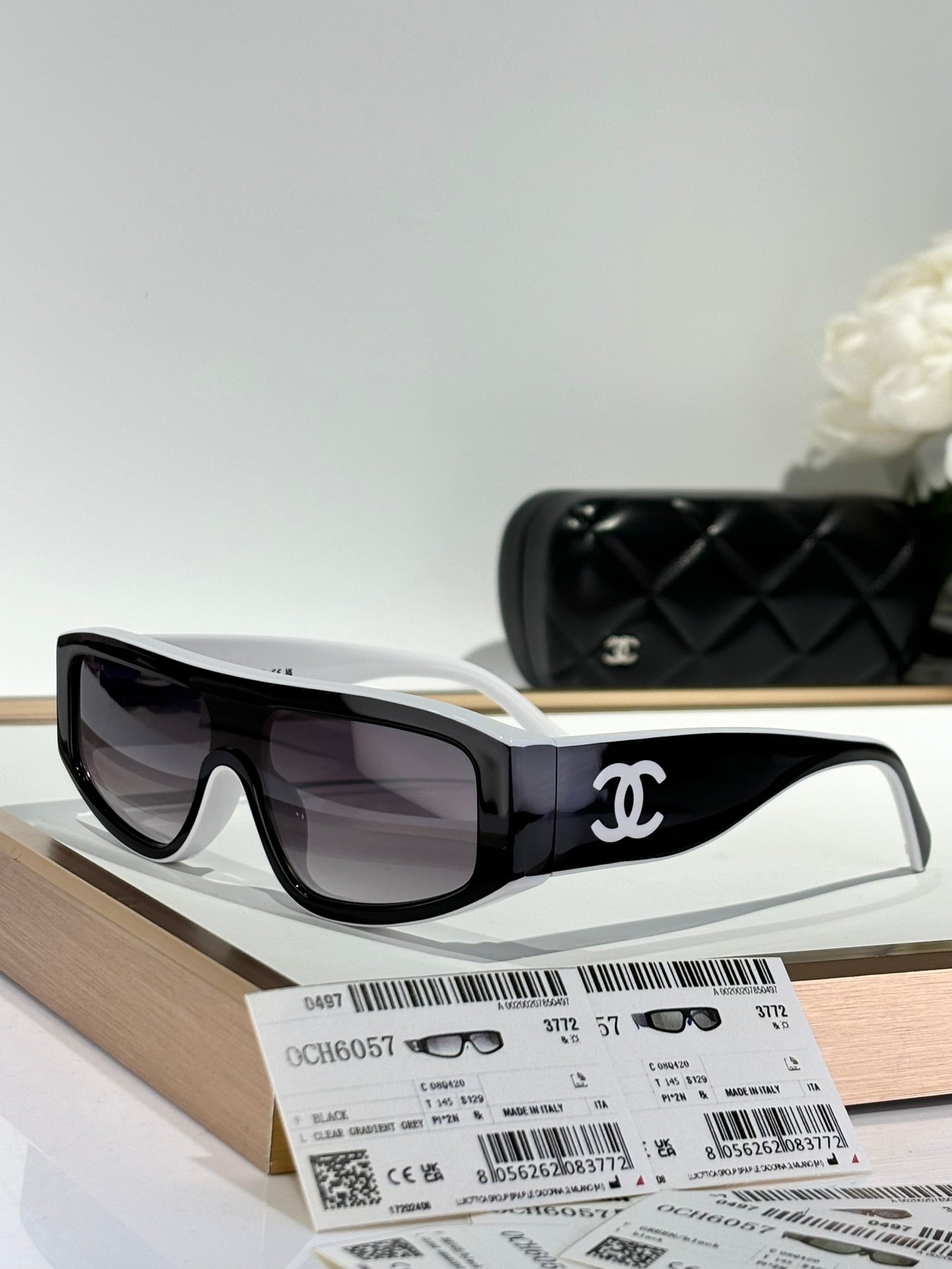 CHANEL BUTTERFLY SUNGLASSES CH6057 IN ACETATE