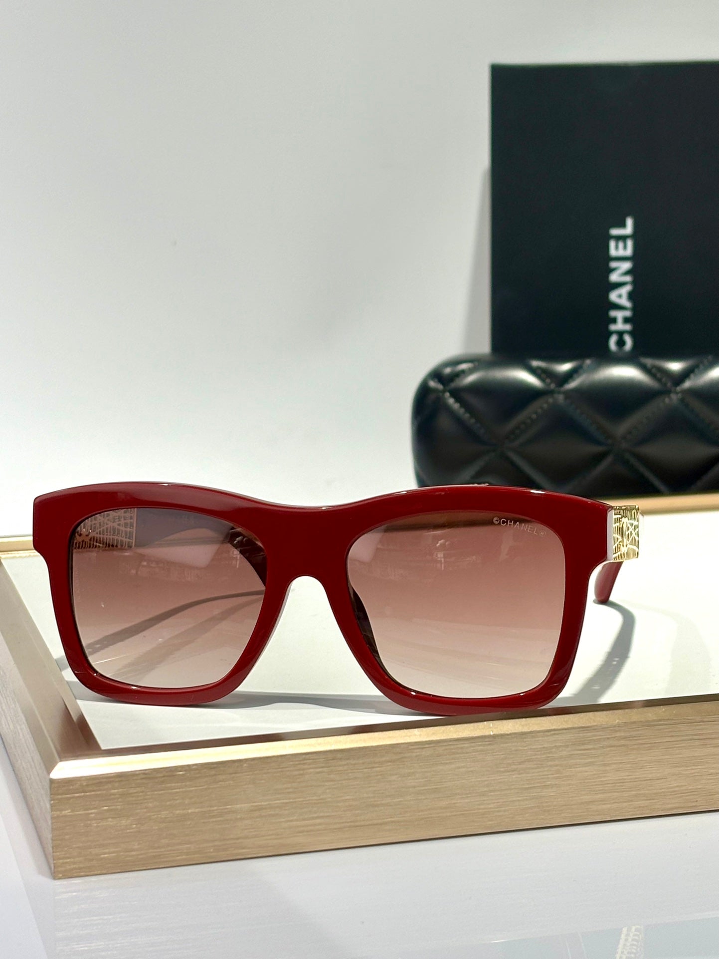 CHANEL SQUARE SUNGLASSES CH5533 IN ACETATE