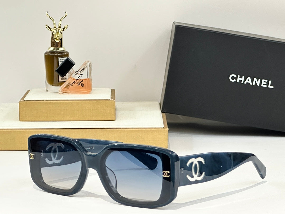 CHANEL SQUARE SUNGLASSES 642639 IN ACETATE