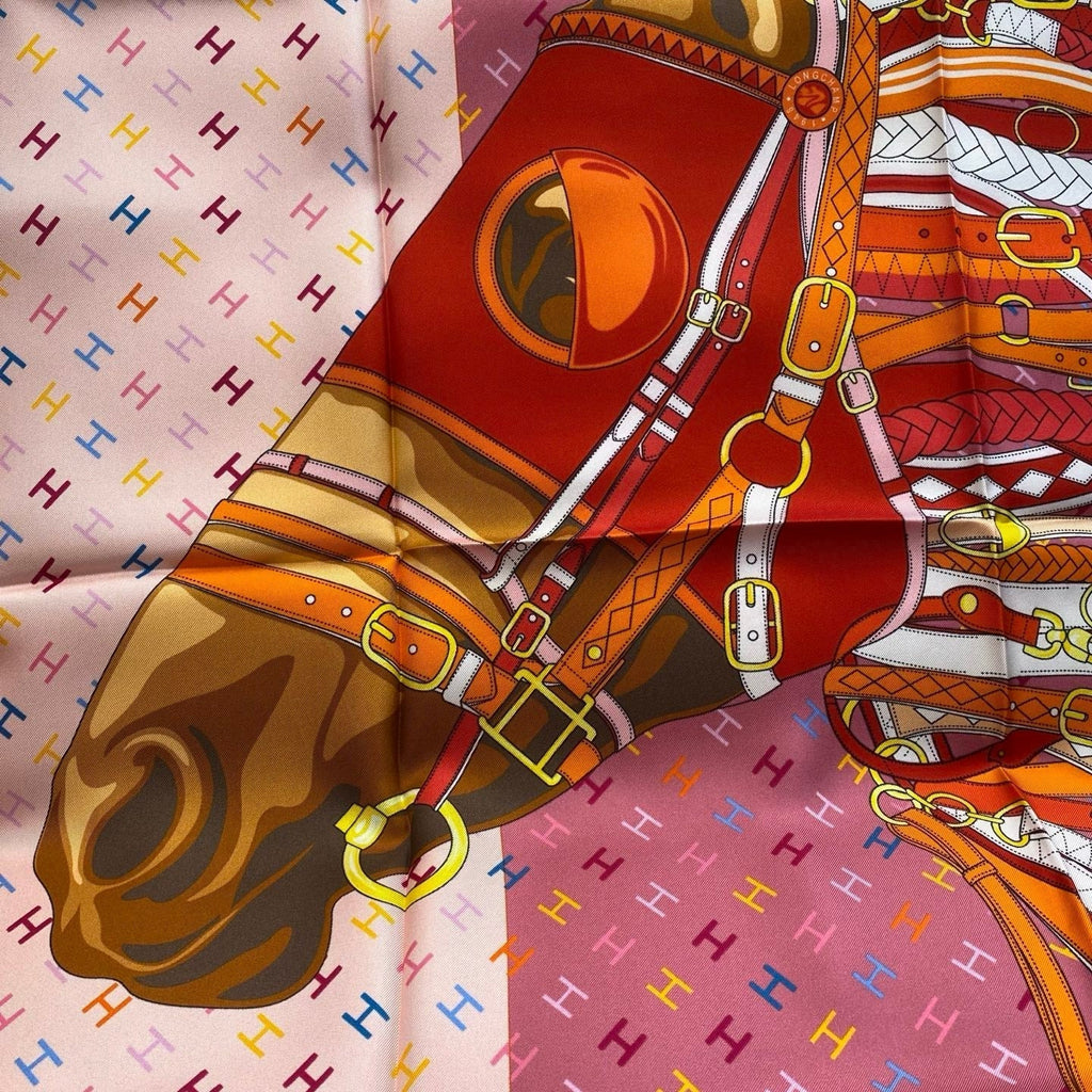 HERMES HERMES 25S SCARF 90 IN SILK 703682